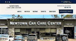 Desktop Screenshot of newtowncarcarecenter.com